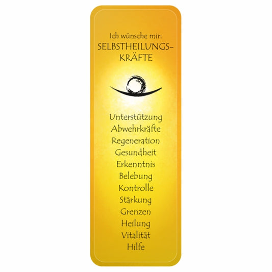 Wunscherfüllung Affirmationskärtchen Selbstheilungskräfte
