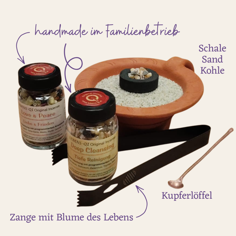 Neue Energie für dein Zuhause - Räucher-Set