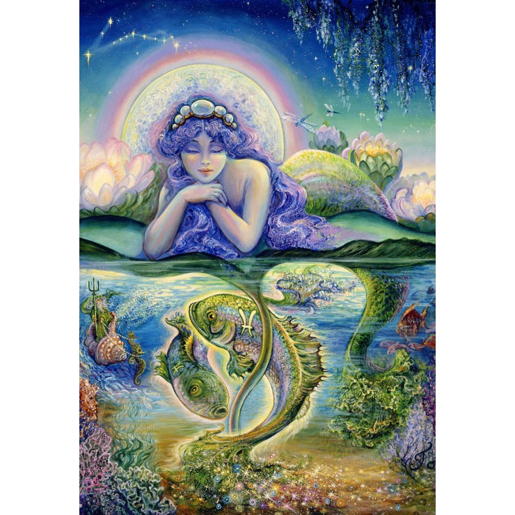 Signe du Zodiaque - Poisson - 1000 Teile Puzzle