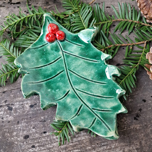 Seifenschale Stechpalmenblatt - Ilex