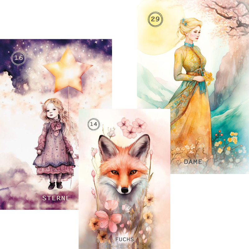 Sweet Blossom Lenormand - Karten