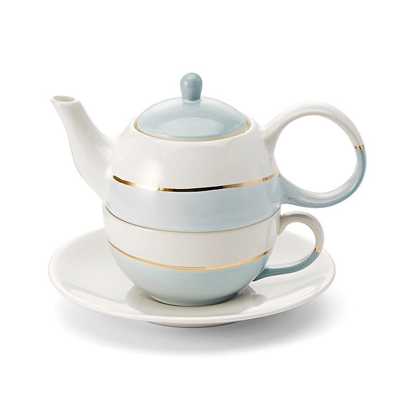 Tea4One - Stripes hellblau