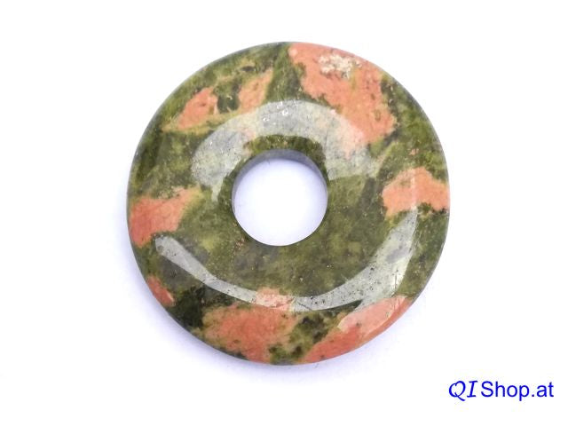 Unakit (Epidot-Feldspat) Donut
