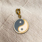 Yin Yang Glückscharm - vergoldet