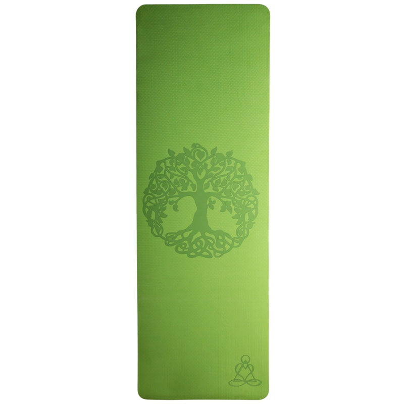 Yogamatte mit Lebensbaum