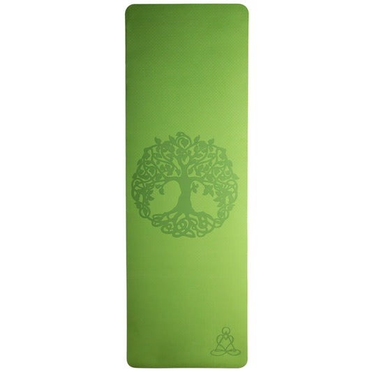 Yogamatte mit Lebensbaum