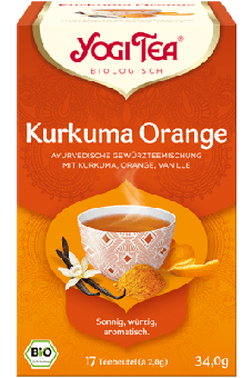 Kurkuma Orange - Ayurvedischer Tee 